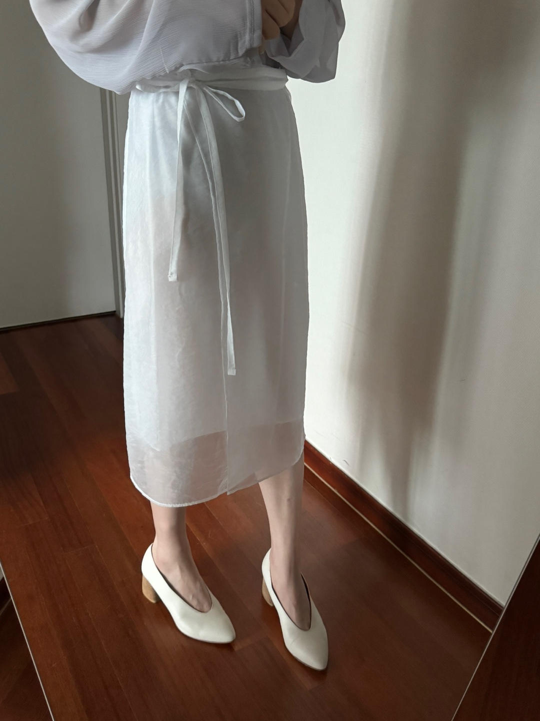 sha sha skirt-white(28일 pm8마감)